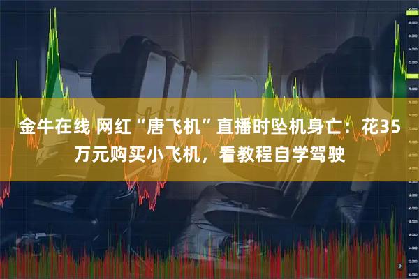 金牛在线 网红“唐飞机”直播时坠机身亡：花35万元购买小飞机，看教程自学驾驶